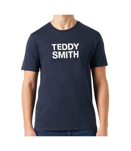 T-shirt Marine Homme Teddy Smith Basic Mc
