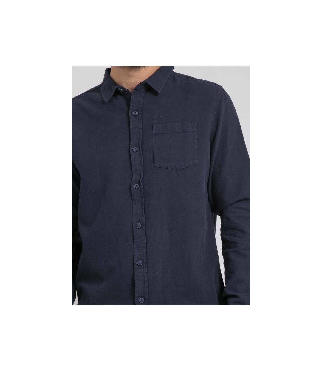 Chemise manches longues pur coton TAMORIS-3