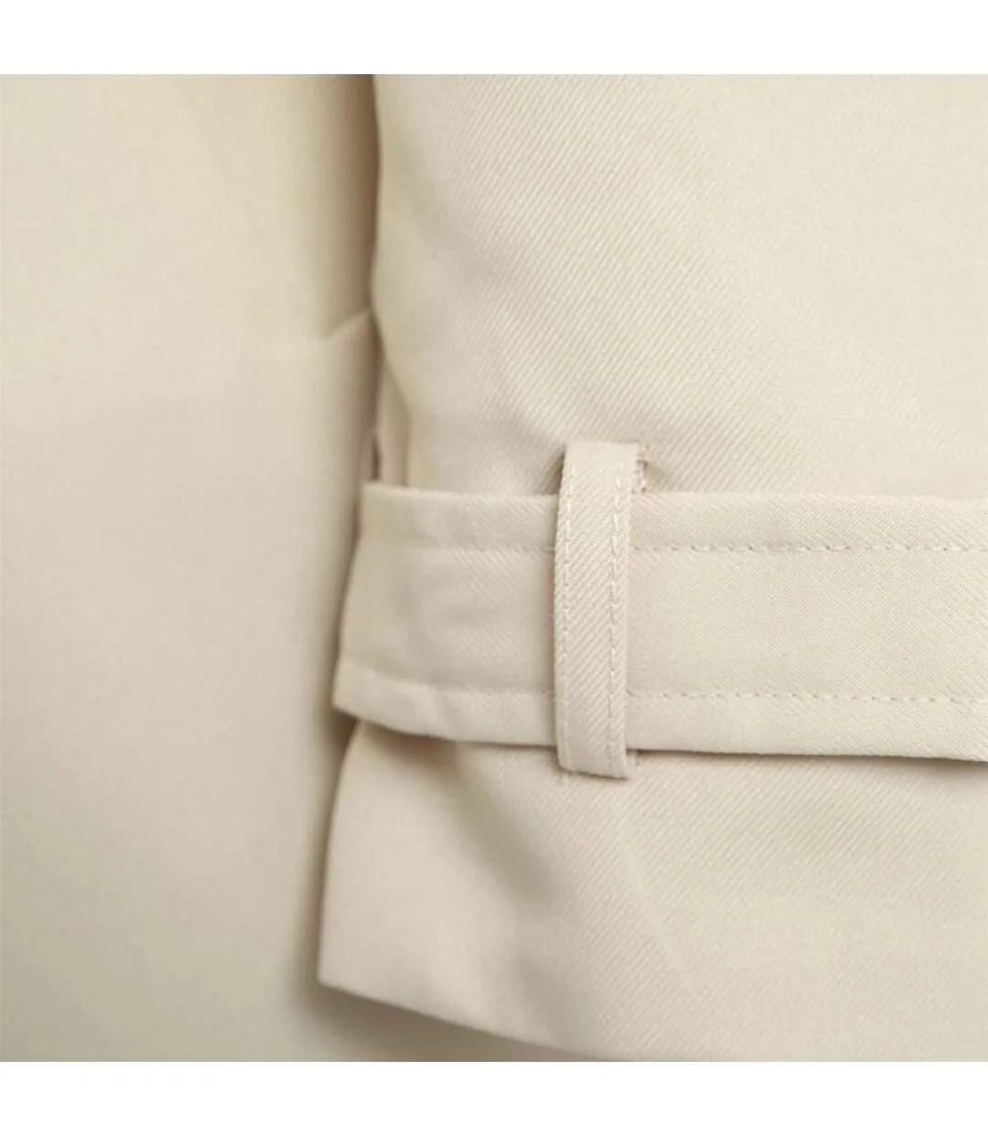 Trench Femme Blanc Cassé Vero Moda-4