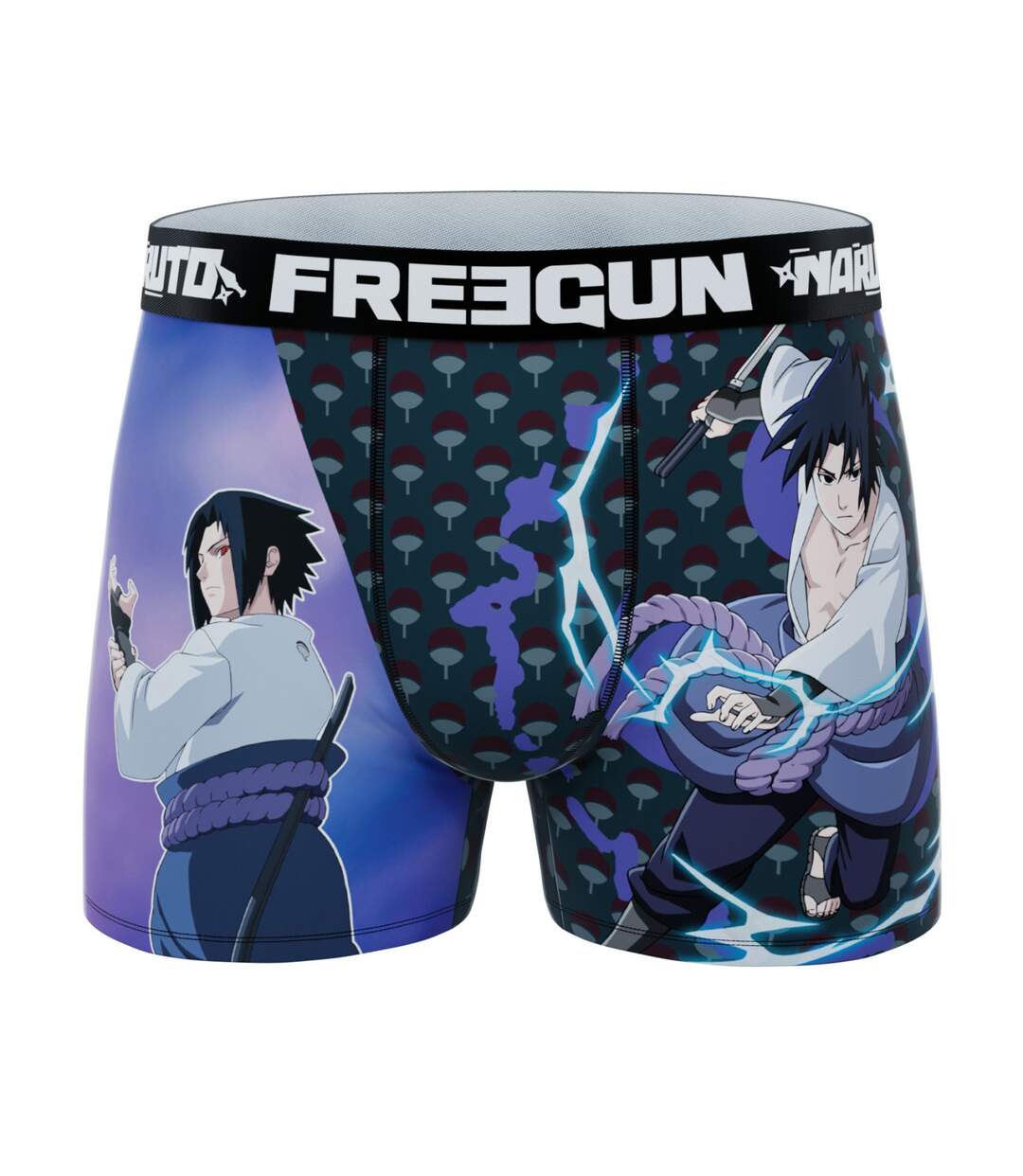 Lot de 4 boxers homme Naruto Shippuden Freegun