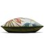 Sumba leaf cushion cover 50cm x 50cm coral Prestigious Textiles-3