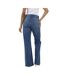 Jean Motif/style Évasé Femme Rétro Bleu Brave Soul-2