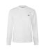 T-shirt Manches Longues Motif/style Imprimé Crocodile Homme Blanc Lacoste-1
