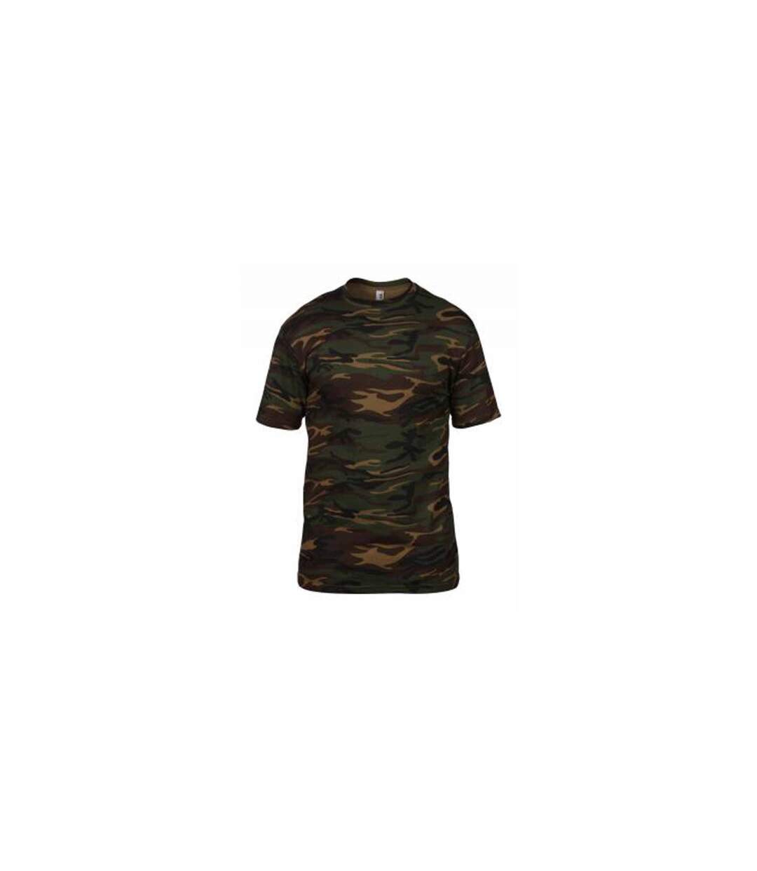 T-shirt manches courtes army A939 Camouflage vert kaki