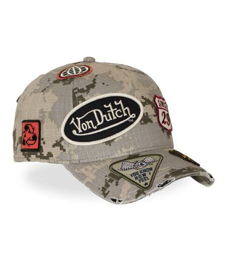 Casquette baseball effet usé avec patch Kamo Sand Vondutch
