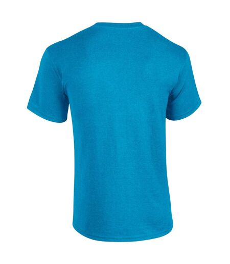 Gildan Mens Heather Heavy T-Shirt (Sapphire Blue Heather) - UTPC6288