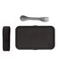 Recycled polypropylene 1.2l lunch box one size grey XD Collection-2