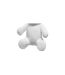 Sculpture Déco Ourson Ted 29cm Blanc