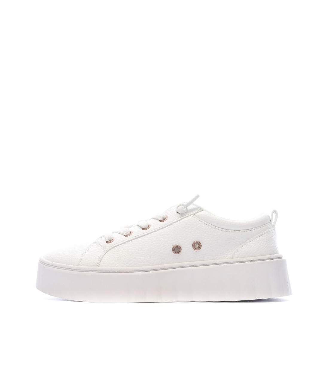 Baskets blanches femme roxy sheilahh j-1