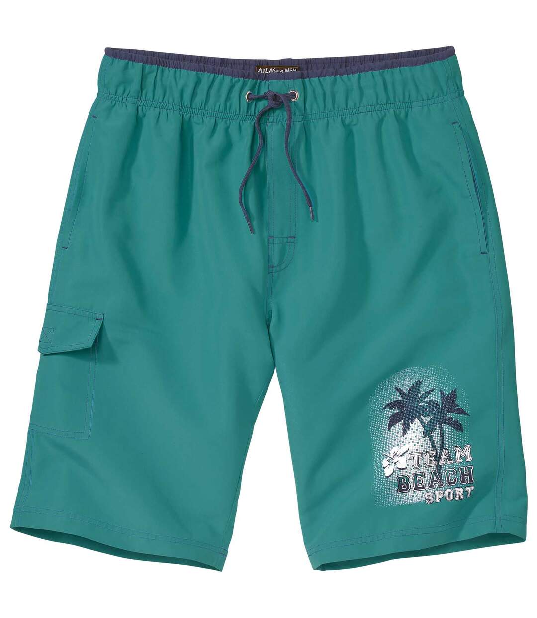 mens turquoise swim shorts