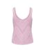 Top crochet rose clair femme jdy 15226348-2