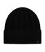 Bonnet noir femme tommy hilfiger flag fluffy-1