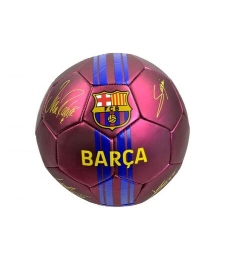 FC Barcelona - Ballon de foot METALLIC (Multicolore) (Taille 5) - UTBS2065