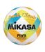 Ballon De Volley-ball Beach Classic Taille 5 Blanc Bleu Jaune Mikasa-1