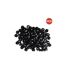 Pack of 10  Rubber football studs 0 black Carta Sport