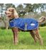 Weatherbeeta Comfitec Windbreaker Free Dog Coat (Dark Blue/Gray/White) (80cm) - UTWB1544
