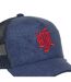 Casquette trucker suédine unie avec filet logo brodé Light My Fire Rock'n Free Life-3