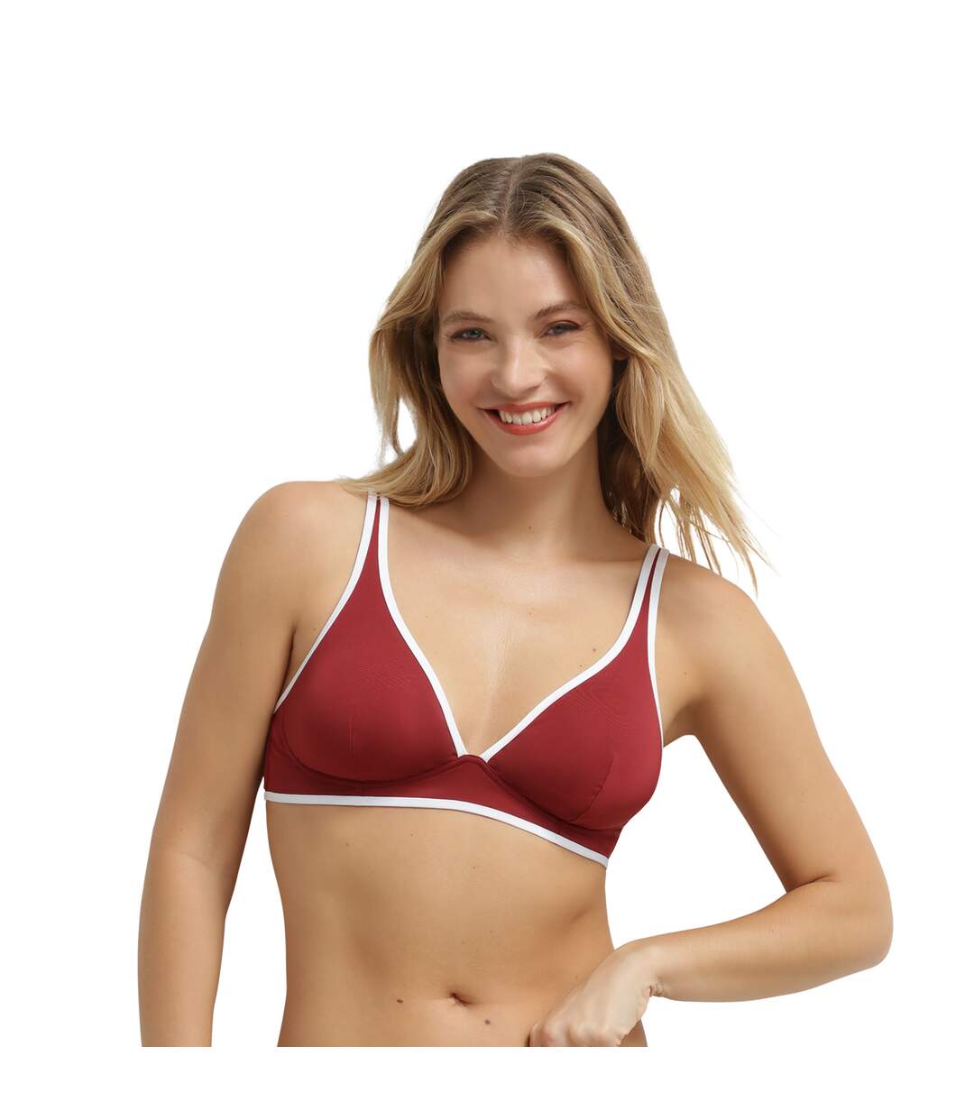 Dim Timeless, Haut de maillot de bain paddé sans armatures-1