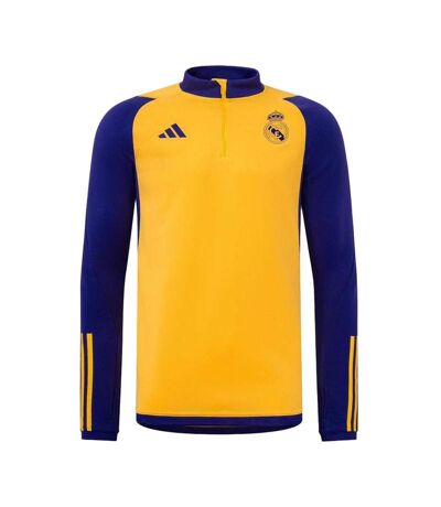 Real madrid sweat training jaune/violet homme adidas 2023/2024 - xxl