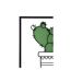 Lot de 3 Déco Murales Cactus 46cm Vert & Noir-4