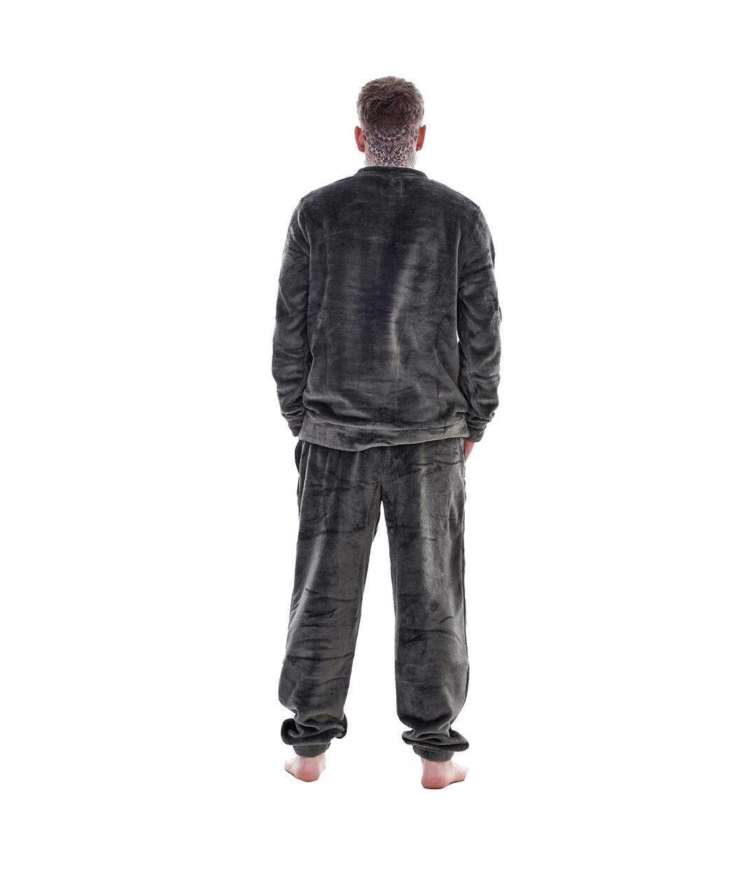 Ensemble De Pyjama Long Homme Gris Keanu-2