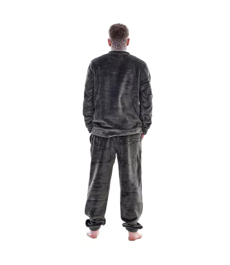 Ensemble De Pyjama Long Homme Gris Keanu