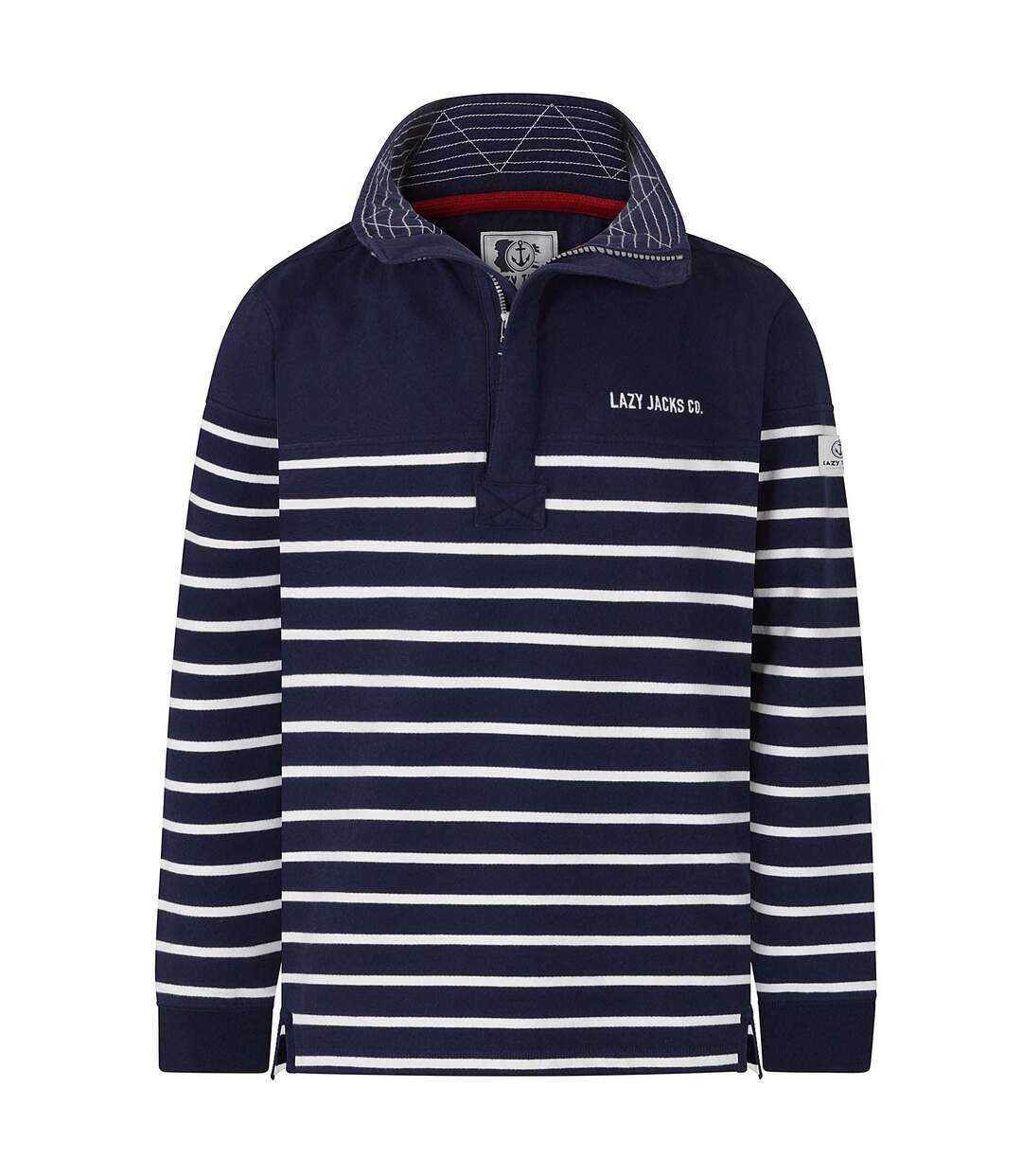 Sweat Homme Bleu Mer Lazy Jacks-2