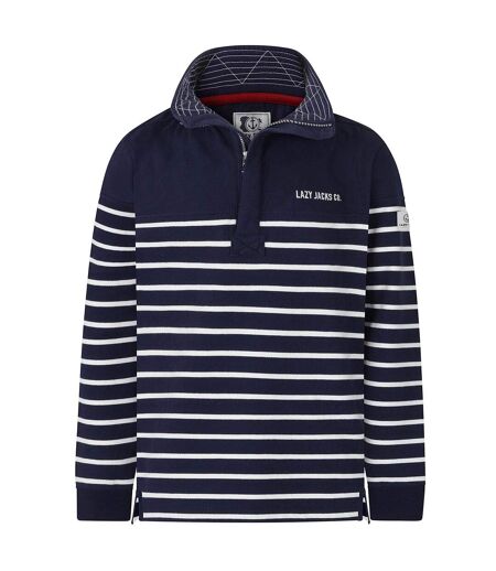 Sweat Homme Bleu Mer Lazy Jacks