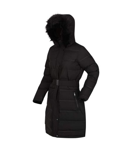 Womens/ladies Daleyza Thermal Parka Black Regatta