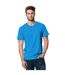 T-shirt Classique Homme Turquoise Stedman-1