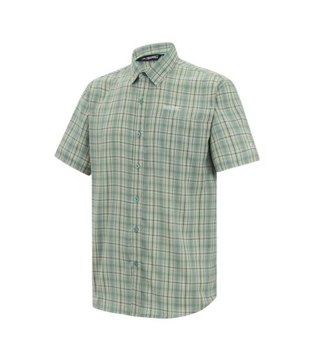 Chemise Motif/style À Carreaux Begarno Homme Bleu Clair Regatta