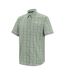 Chemise Motif/style À Carreaux Begarno Homme Bleu Clair Regatta-4