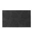 Tapis d'Entrée à Motifs Palmeraie 45x75cm Noir-1