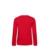 B&C Womens/Ladies Organic Sweatshirt (Red)
