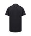 Henbury Mens HiCool Tipped Polo Shirt (Navy/Charcoal)