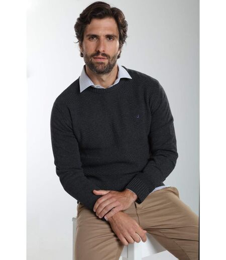 Pull col rond  en coton LUKA