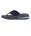 Womens/ladies surff two tone flip flops midnight navy FitFlop-3
