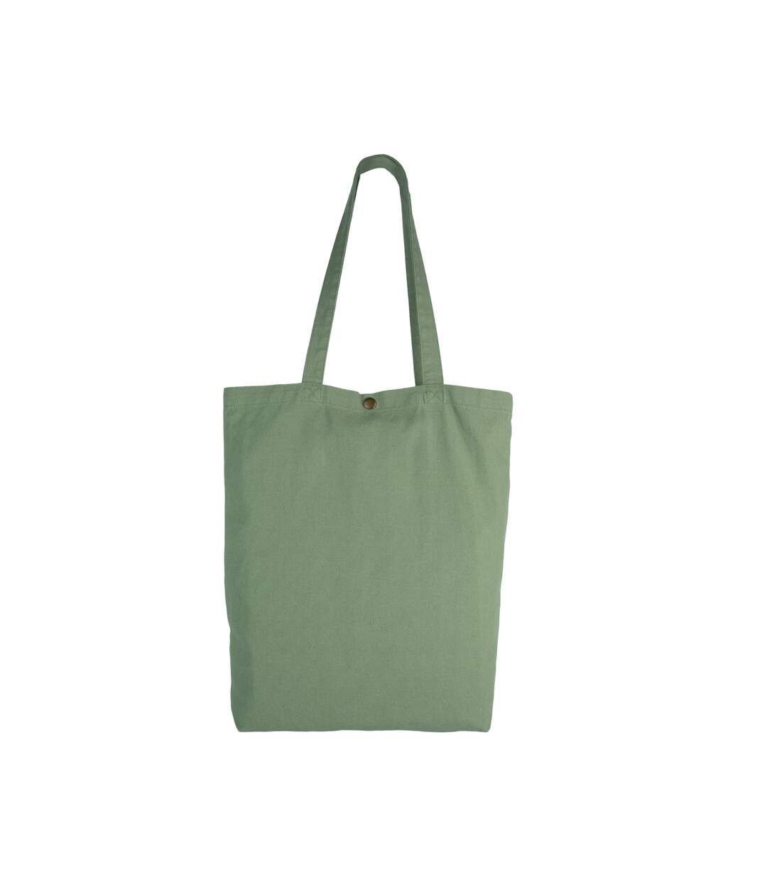 Tote Bag Taille Unique Vert De Gris Kimood-1