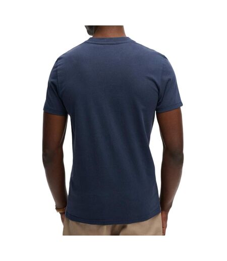 T-Shirt marine homme superdry essential serif