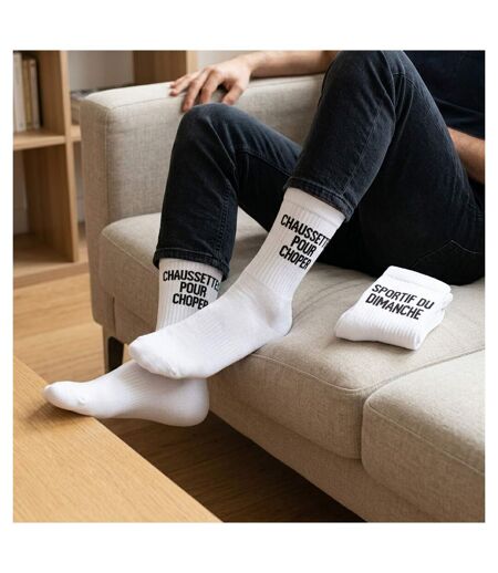 OZABI Chaussettes Homme Message Humoristiques Pack de 2 Paires