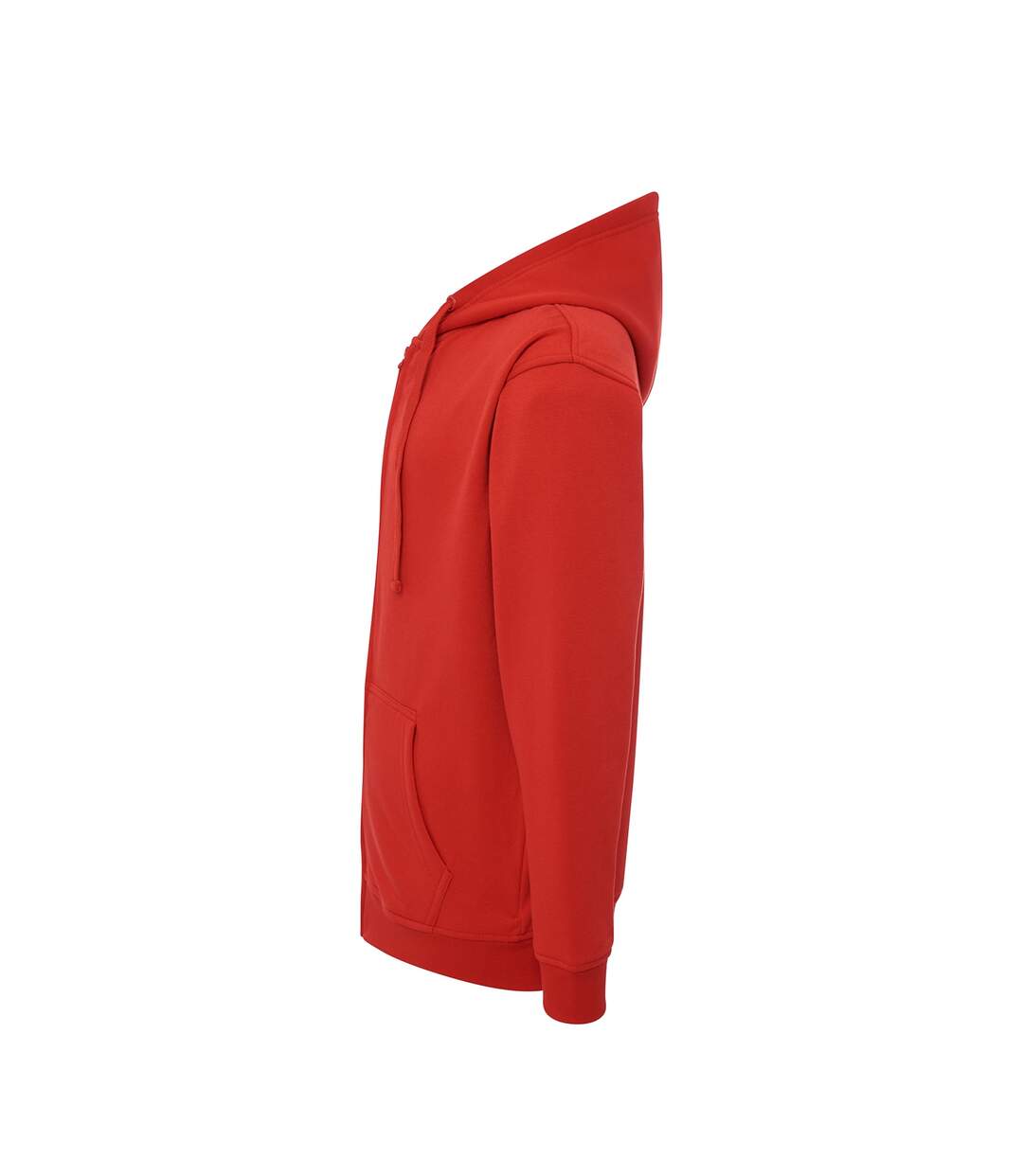 Veste À Capuche Motif/style Uni Adulte Rouge JHK-3