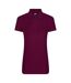 PRO RTX Womens/Ladies Pro Piqu Polo Shirt (Burgundy) - UTPC3016