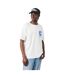 T-shirt Motif/style Imprimé Au Dos Homme Vieux Blanc Duke-1