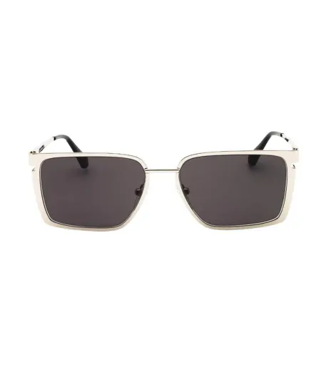 Lunettes De Soleil Yoder Adulte Taille Unique Argenté Gris Foncé Off White
