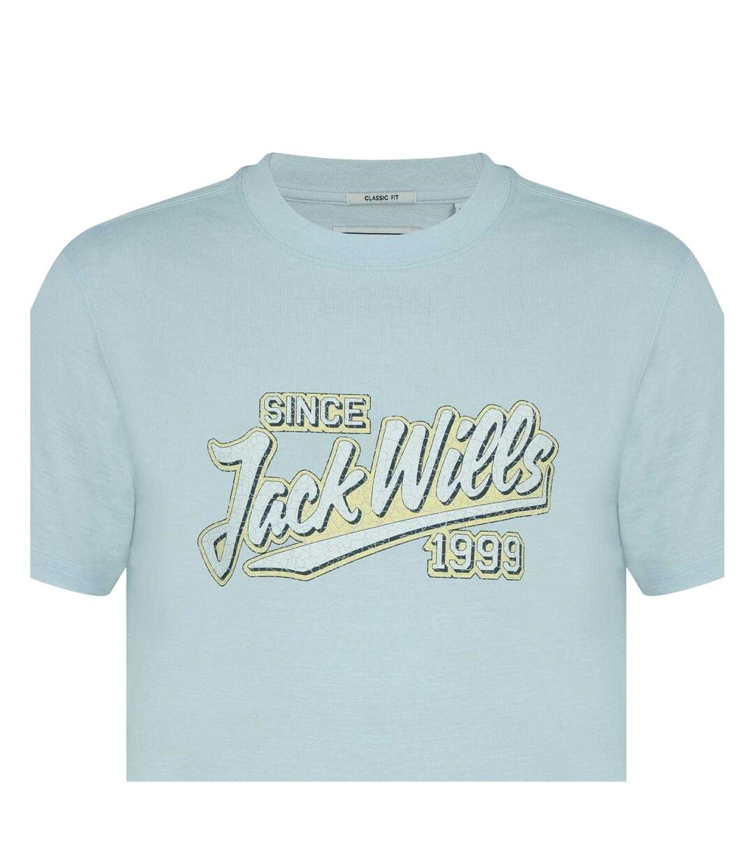 T-shirt Motif/style Rétro Homme Bleu Clair Jack Wills-3