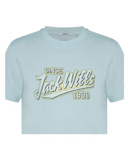 T-shirt Motif/style Rétro Homme Bleu Clair Jack Wills