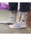 Chaussettes ras du cou pour hommes avec graffitis de rue-4