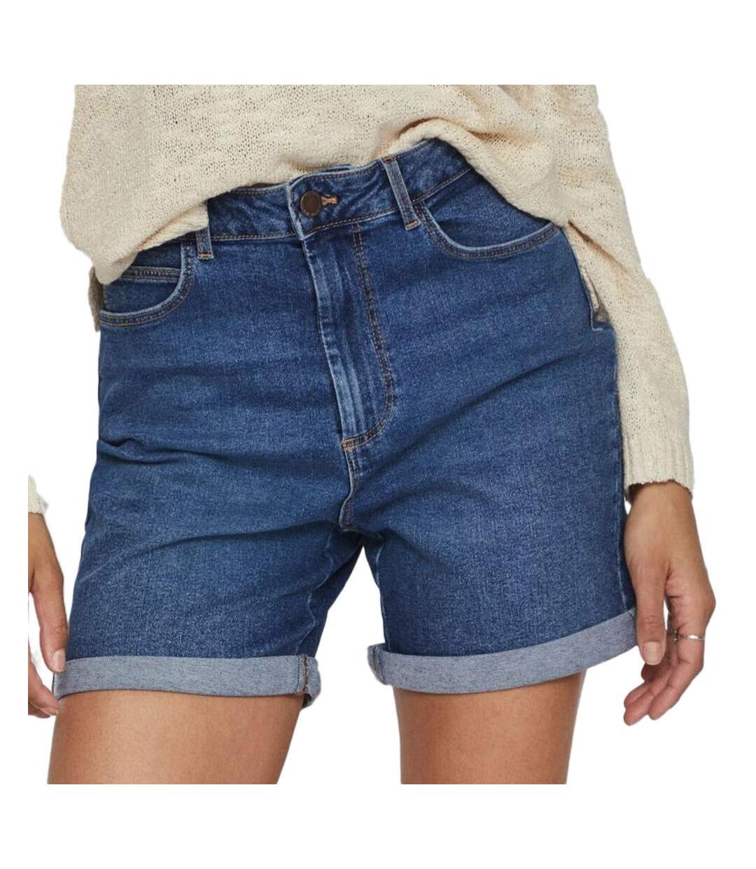 Short Bleu Femme Vila 140 - 34-1