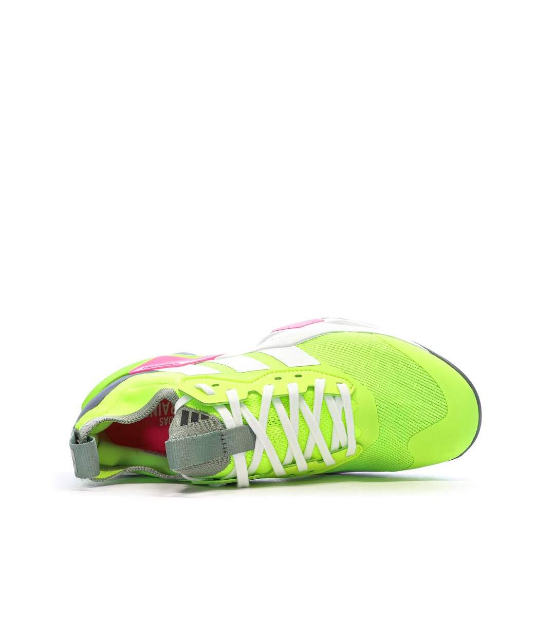 Baskets jaune fluo homme adidas rapidmove adv 2 trainer-4