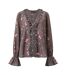 Blouse Manches Longues Carina Femme Kaki French Connection-2
